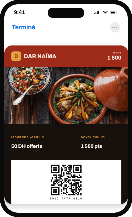 Carte de points Dar Naïma